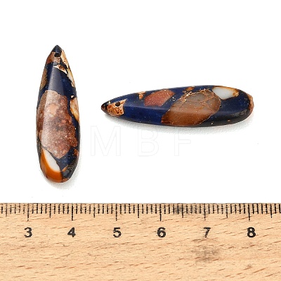 Dyed Synthetic Imperial Jasper Pendants GG-CBAA20A-08F-1