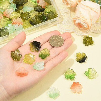 100Pcs Handmade Lampwork Pendants LAMP-FS0001-77-1