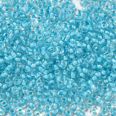 8/0 Transparent Glass Seed Beads SEED-F003-03B-10-1