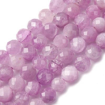 Natural Kunzite Beads Strands G-P587-B01-02-1