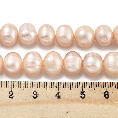 Natural Cultured Freshwater Pearl Beads Strands PEAR-C003-19B-1