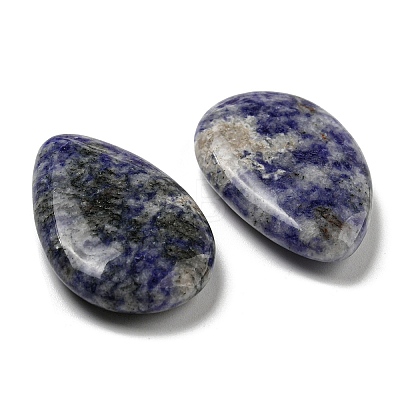 Natural Blue Spot Jasper Beads G-B050-15-1