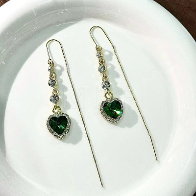 Alloy Rhinestone Ear Thread FS-WGD80ED-02-1