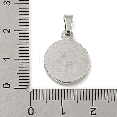 Non-Tarnish 304 Stainless Steel Pendants STAS-B071-02G-12P-1