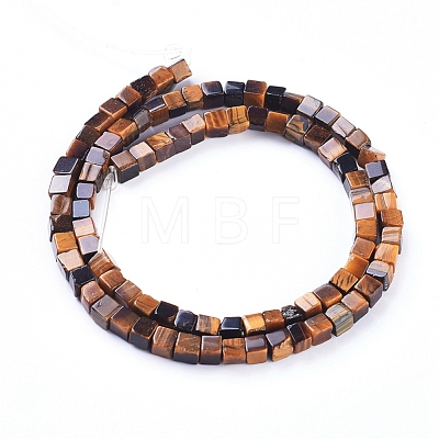 Natural Tiger Eye Beads Strands G-D0020-09B-1