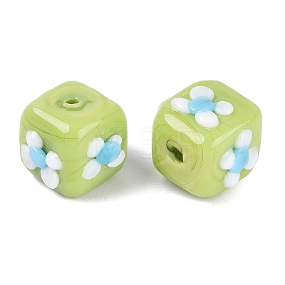 Handmade Bumpy Lampwork Beads LAMP-N042-22A-05-1