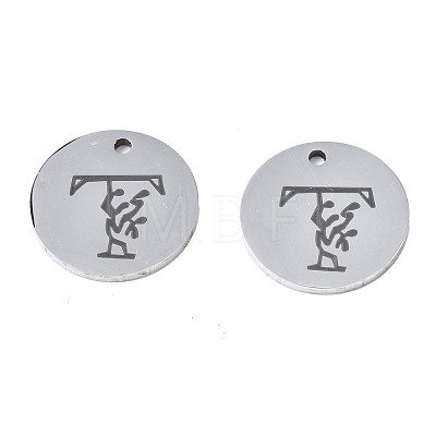 304 Stainless Steel Charms STAS-T059-26P-T-1