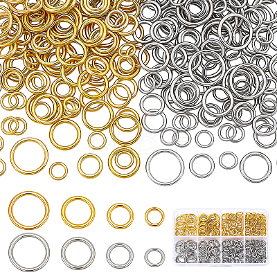 Alloy Closed Jump Rings FIND-PH0038-81-1