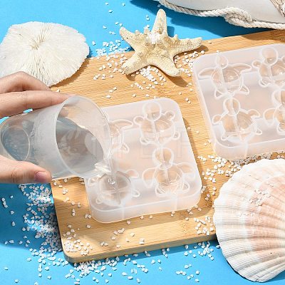 2Pcs DIY Silicone Molds DIY-CJ0003-32-1