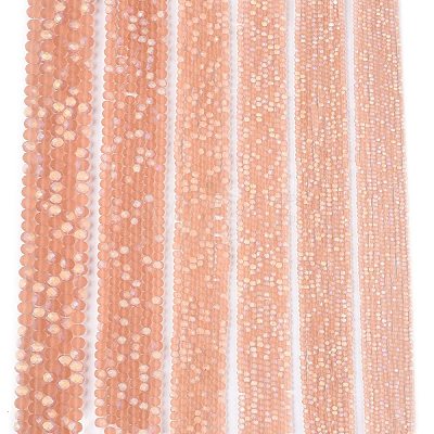 Transparent Glass Beads Strands LS-EGLA-A044-T2mm-MB21-1