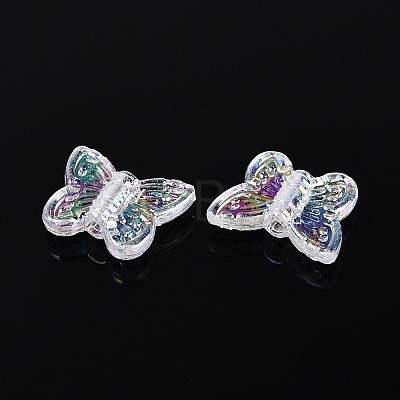 Transparent Plastic Beads KY-N026-36-1