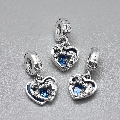 925 Sterling Silver Pendants STER-I019-23AS-1