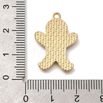 Christmas Theme Alloy Enamel Pendants ENAM-Q509-02KCG-07-1