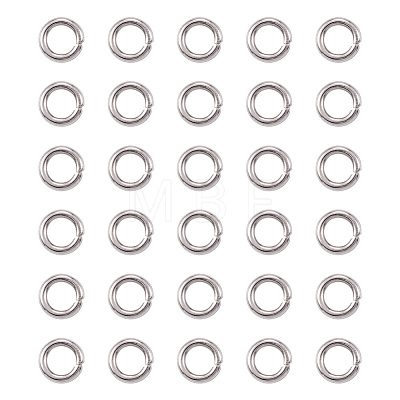 Kissitty 304 Stainless Steel Jump Rings STAS-KS0001-11P-1