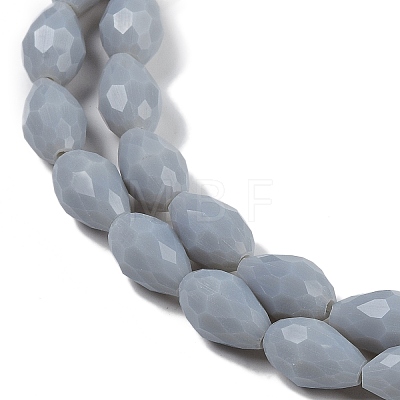 Opaque Solid Color Beads Strands EGLA-N013-P4mm-D05-1