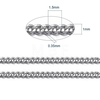 Brass Twisted Chains CHC-S109-P-1