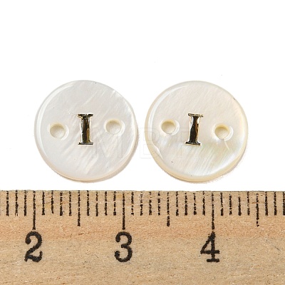 Freshwater Shell Buttons BUTT-Z001-01I-1