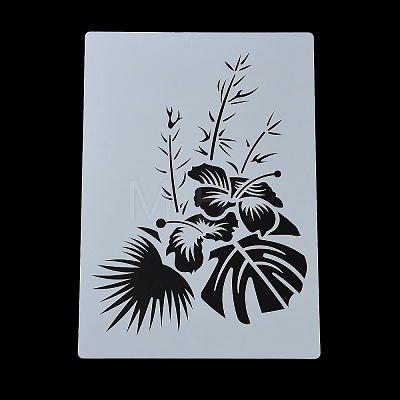 Plastic Hollow Out Drawing Painting Stencils Templates DIY-Z024-01J-1