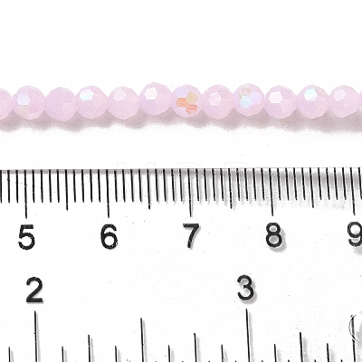 Imitation Jade Glass Beads Strands X-EGLA-A035-J4mm-L02-1