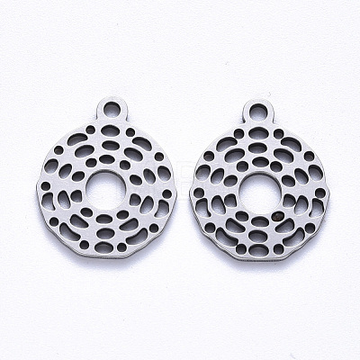 304 Stainless Steel Pendants STAS-S113-005-1