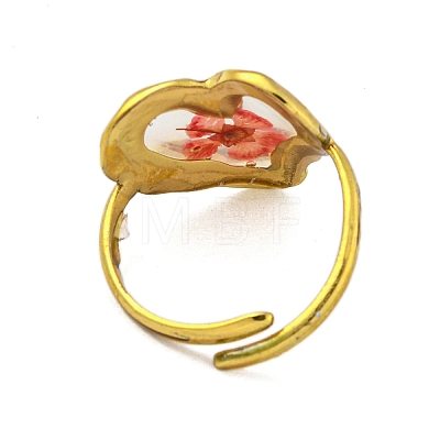 Brass Adjustable Rings for Women RJEW-G265-10G-C03-1