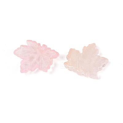 Baking Paint Transparent Glass Pendants LS-DGLA-N014-11B-03-1