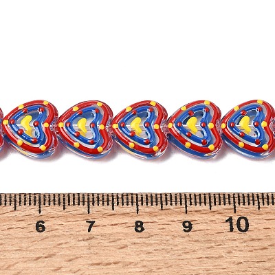 Glass Enamel Beads GLAA-Z021-01C-1