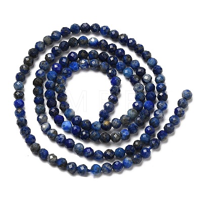 Natural Lapis Lazuli Beads Strands G-K020-3mm-23-1