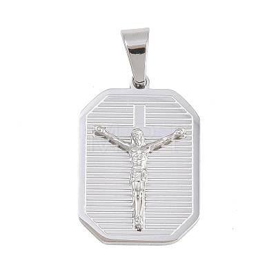 304 Stainless Steel Pendants STAS-B137-12P-1