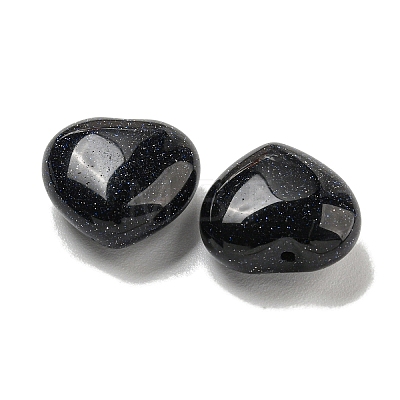 Synthetic Blue Goldstone Beads G-P531-A06-01-1