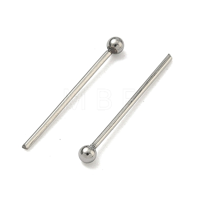 Tarnish Resistant 304 Stainless Steel Ball Head pins STAS-M010-18mm-01-1