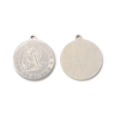 Non-Tarnish 304 Stainless Steel Pendants LS-STAS-A074-03A-P-1