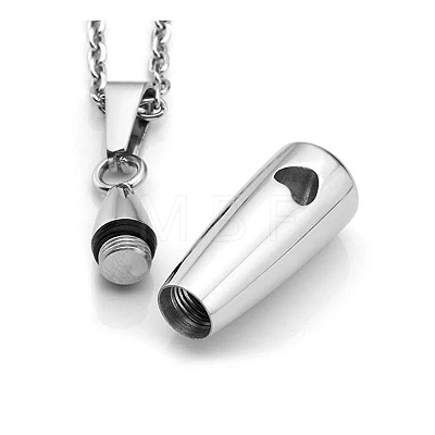 Titanium Steel Pendant Necklaces PW-WG21928-01-1