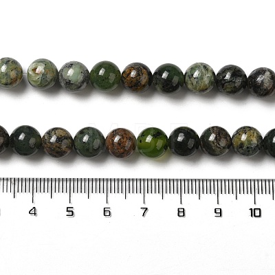 Natural Chrysoprase Beads Strands G-H298-A09-03-1