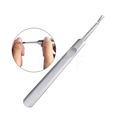 Stainless Steel Nail Cuticle Fork MRMJ-G007-12-1