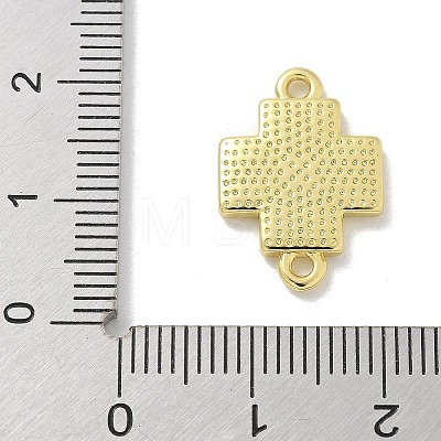 Brass Pave Shell Connector Charms KK-M300-10G-01-1