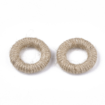 Handmade Woven Linking Rings X-WOVE-T006-122-1