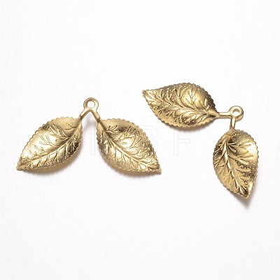 Brass Charms KK-A141-15G-FF-1