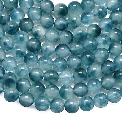 Natural Malaysia Jade Beads Strands G-L645-C01-6mm-24-1