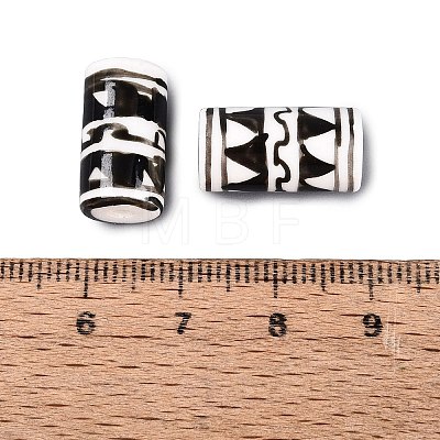 Handmade Porcelain Beads PORC-Q007-02D-1