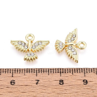 Alloy & Rhinestone Pendants PALLOY-T095-06KCG-1