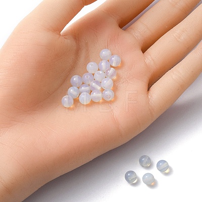 20Pcs Opalite Round Beads G-YW0001-27B-1