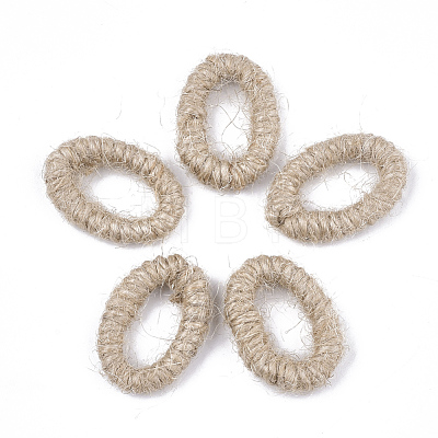 Handmade Woven Linking Rings WOVE-T006-131-1