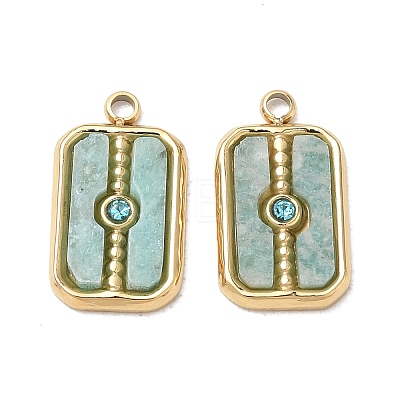 Natural Amazonite Pendants GG-CBA50CD-02G-03-1