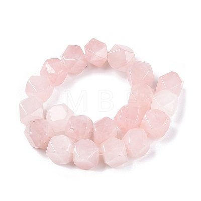 Natural Rose Quartz Beads Strands G-T38-27-1