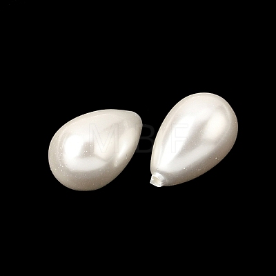 Electroplated Shell Pearl Beads BSHE-B008-03-1