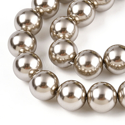 Glass Pearl Beads Strands HY-G002-01F-13-1