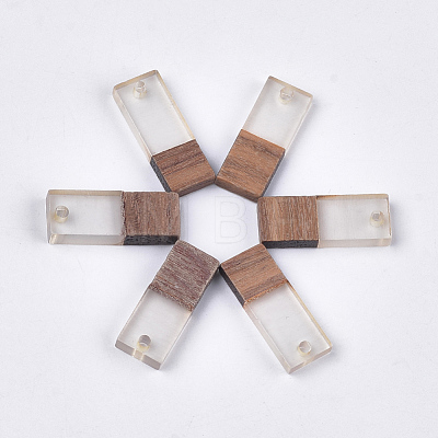 Resin & Walnut Wood Pendants RESI-S358-79M-1