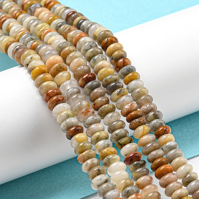 Natural Crazy Agate Beads Strands X-G-K343-C04-02-1
