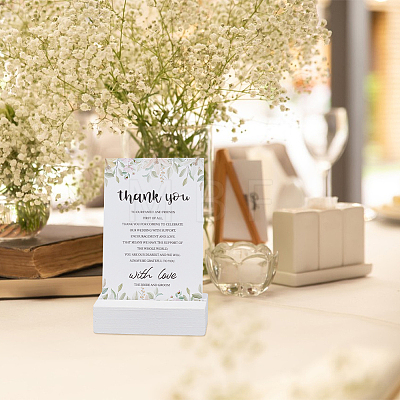 3 Bags Wood Name Card Holders WOOD-UN0001-35A-1